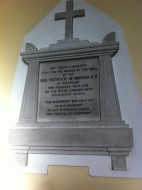 Monument to Fr Patrick McMahon